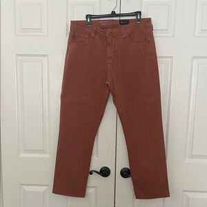 AG Adriano Goldschmied Terracotta Slim Jeans